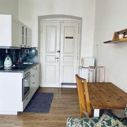 Rent this 1 bed apartment on Šaldova 337/15 in 186 00 Prague, Czechia