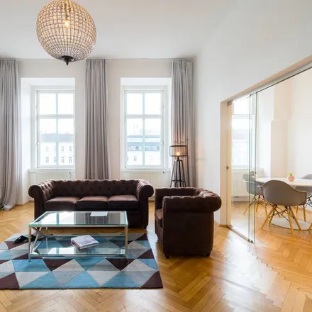Rent this 2 bed apartment on Girardigasse 1 in 1060 Vienna, Austria