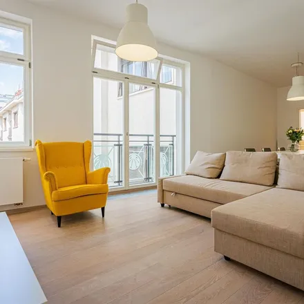 Rent this 3 bed apartment on Rosetta Palace in Purkyňova, 115 20 Prague