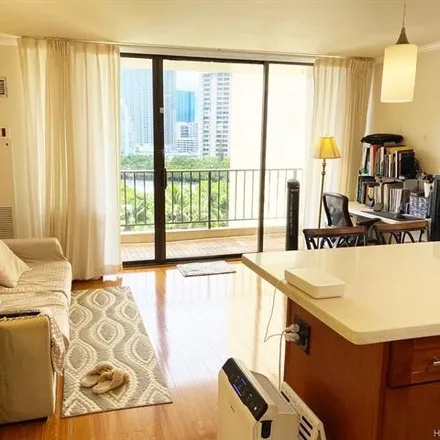 Buy this 1 bed condo on Chateau Waikiki in 411 Hobron Lane, Honolulu