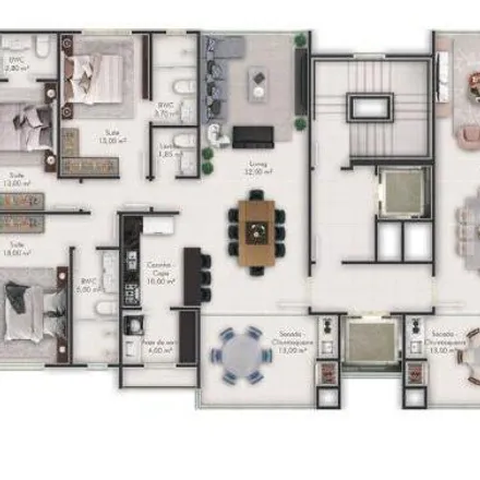 Buy this 3 bed apartment on Rua 115 B in Centro, Itapema - SC