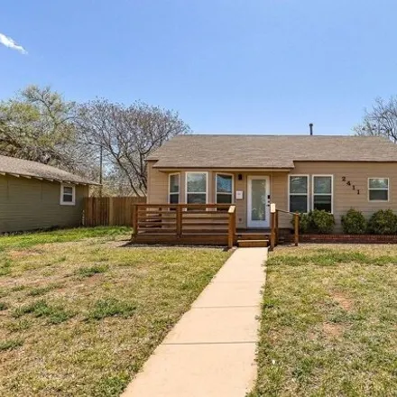 Rent this 2 bed house on 2429 24th Street in Lubbock, TX 79411