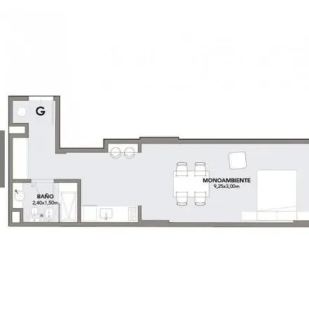 Buy this studio apartment on 3 de Febrero 4800 in Núñez, C1429 DXC Buenos Aires