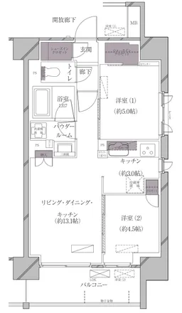 Image 2 - unnamed road, Kaigan 3-chome, Minato, 108-0022, Japan - Apartment for rent