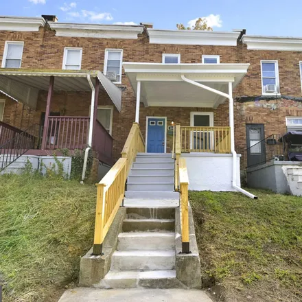 Rent this 3 bed townhouse on 3025 Rayner Avenue in Baltimore, MD 21216