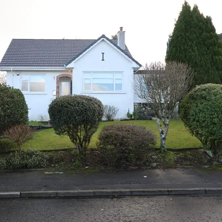 Rent this 4 bed house on Cedarwood Avenue in Fruin, Newton Mearns