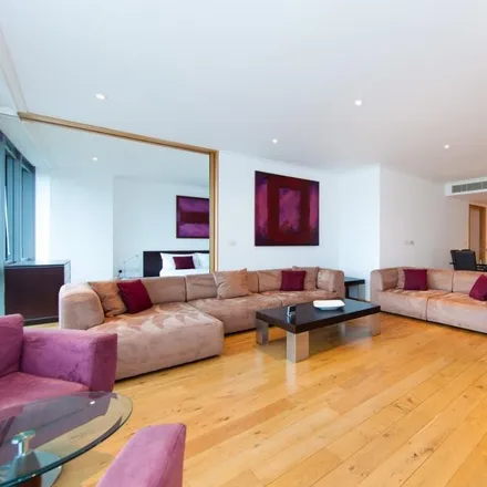 Rent this 2 bed apartment on Marriott Executive Apartments in 22 Hertsmere Road, Canary Wharf