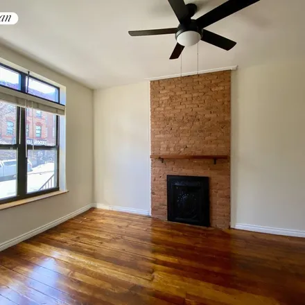 Rent this 3 bed townhouse on 72 Rockaway Avenue in New York, NY 11233