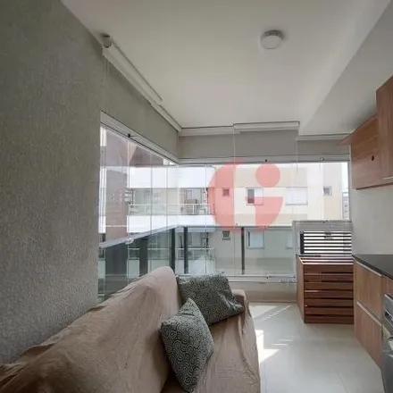 Rent this 1 bed apartment on Edifício Tom Jobim in Rua do Aruanã 140, Parque Residencial Aquarius