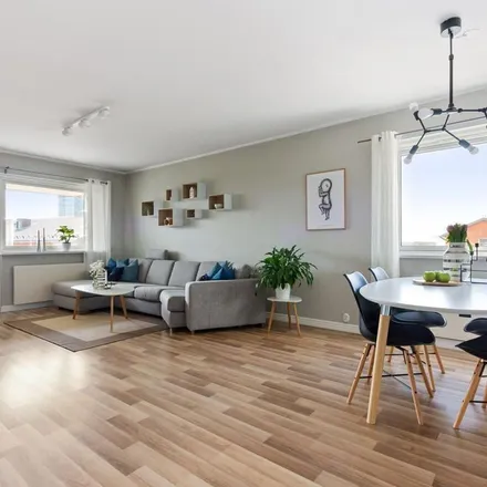 Rent this 1 bed apartment on Karl Staaffs vei 63 in 0665 Oslo, Norway