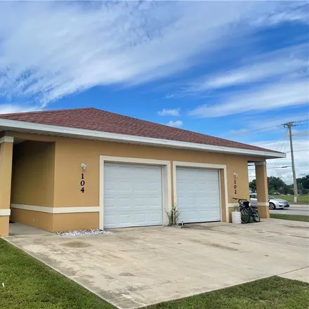 Rent this 2 bed duplex on 104 Cultural Park Boulevard in Cape Coral, FL 33990