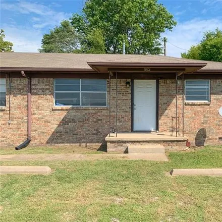 Rent this 2 bed duplex on 200 East Main Street in Sperry, OK 74073
