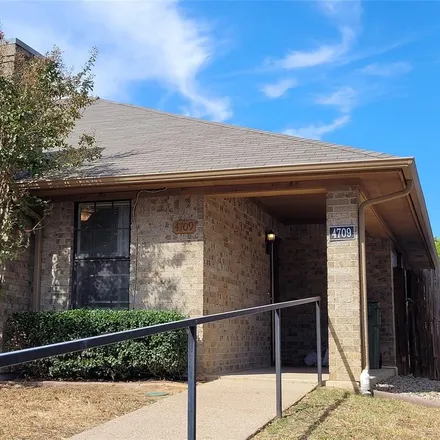 Rent this 2 bed duplex on 4709 Sausalito Drive in Arlington, TX 76016