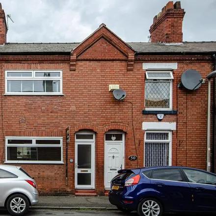 Rent this 2 bed townhouse on 40 Huxley Street in Northwich, CW8 1BS