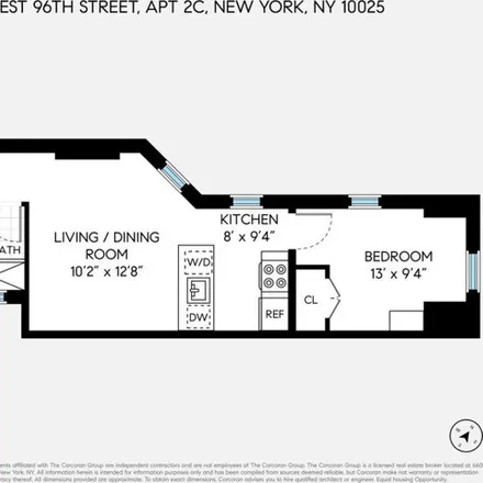 Image 6 - 202 W 96th St Apt 2C, New York, 10025 - Apartment for rent