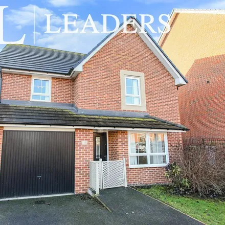 Rent this 4 bed house on Honeysuckle Drive in Cheshire East, CW5 5GY