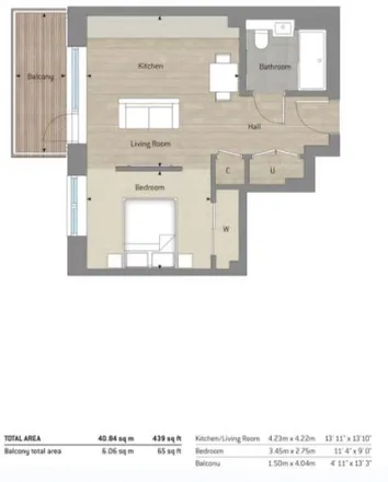 Image 5 - Sibley House, 6 Greenleaf Walk, London, UB1 1FR, United Kingdom - Apartment for rent
