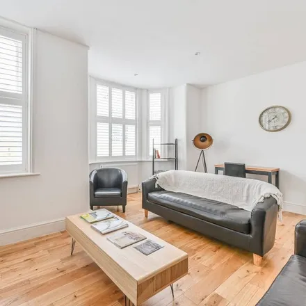 Rent this 3 bed apartment on Elsynge Road in London, SW18 2HR