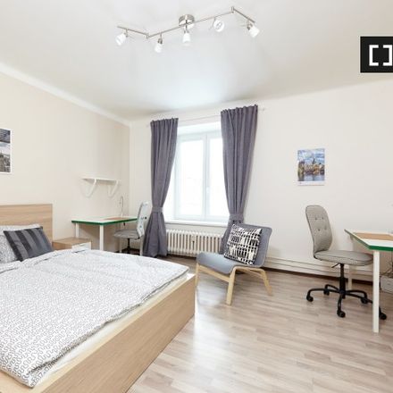 Rent this 2 bed room on Jerevanská 1161/18 in 100 00 Prague, Czechia