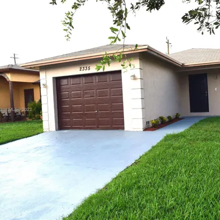 Rent this 3 bed house on 2335 Cody Street in Hollywood, FL 33020