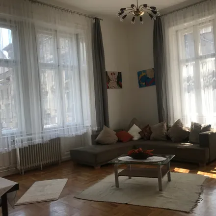 Rent this 4 bed apartment on Budapest in Vörösmarty utca 58/a, 1064