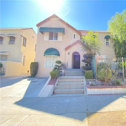 Rent this 2 bed duplex on 645 North Plymouth Boulevard in Los Angeles, CA 90004