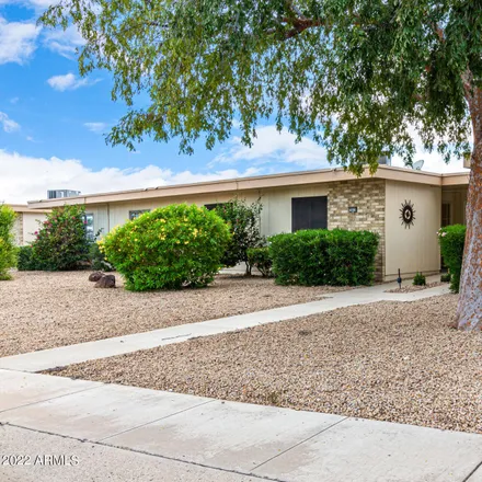 Buy this 2 bed townhouse on 16418 North 99th Drive in Sun City, AZ 85351