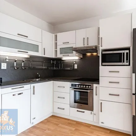 Rent this 1 bed apartment on Nad Smetankou 228/8 in 190 00 Prague, Czechia