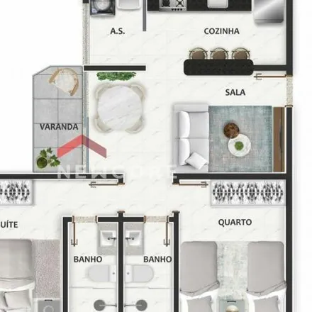 Buy this 2 bed apartment on 2M Contabilidade in Rua Edmir Leão 90, Sede