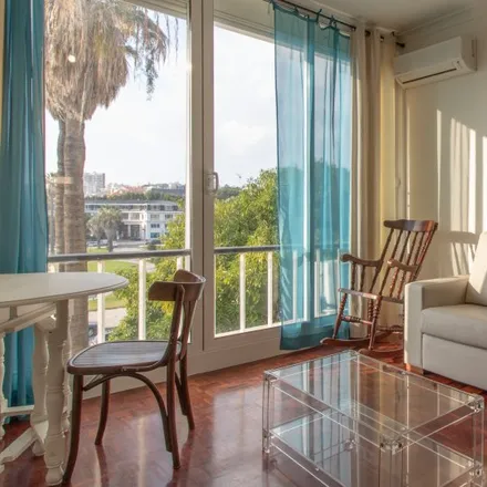 Rent this studio apartment on Palacio Estoril Hotel Golf & Spa Tesla Destination Charger in Avenida Clotilde, 2765-272 Cascais e Estoril