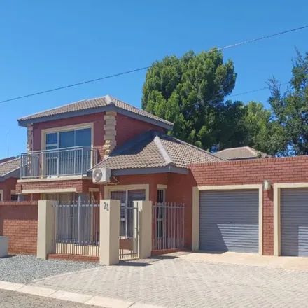 Rent this 2 bed townhouse on Selous Avenue in Rhodesdene, Kimberley