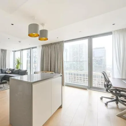 Buy this 2 bed apartment on Exchange Tower in 1-2 Harbour Exchange Square, London