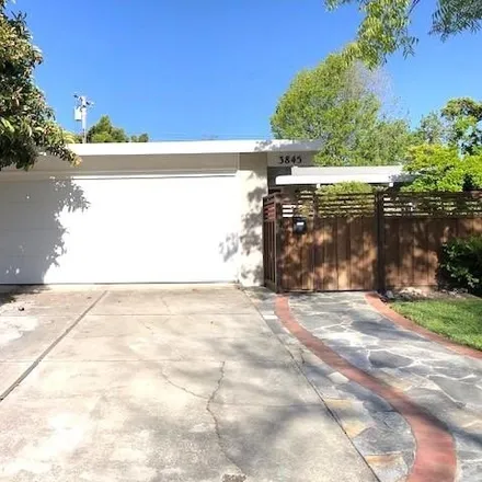 Rent this 3 bed house on 3857 Ross Road in Palo Alto, CA 94303