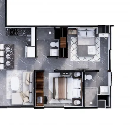 Buy this 2 bed apartment on unnamed road in Colinas de Tesistán, 45203 Nuevo México