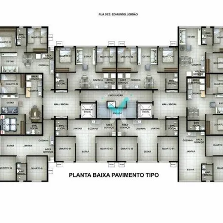 Buy this 2 bed apartment on Rua Desembargador Edmundo Jordão 176 in Tamarineira, Recife - PE