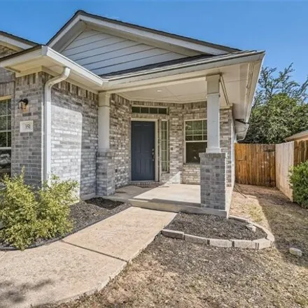 Rent this 3 bed house on 381 Canterbury Drive in Hays County, TX 78737
