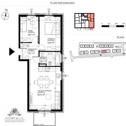 Buy this 3 bed apartment on Kępińska 10 in 51-132 Wrocław, Poland