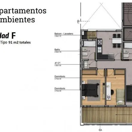 Buy this 2 bed apartment on Dante Alighieri 166 in Villa Luro, C1407 DZS Buenos Aires