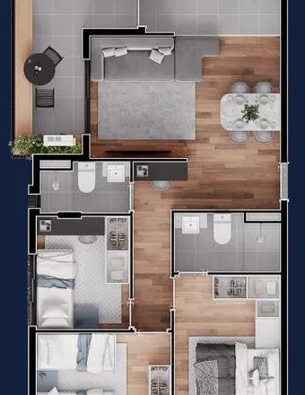 Buy this 3 bed apartment on Rua Vinte e Quatro de Maio 1121 in Rebouças, Curitiba - PR