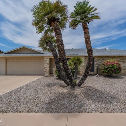 Buy this 2 bed house on 17626 North Hitching Post Drive in Sun City, AZ 85373