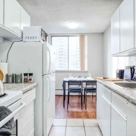 Rent this 1 bed apartment on Ocean Park Place in 990 Broughton Street, Vancouver
