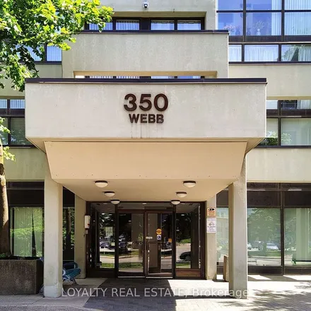 Rent this 3 bed apartment on 338 Webb Drive in Mississauga, ON L5B 3R2