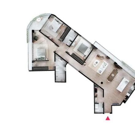 Buy this 3 bed apartment on Avenida División del Norte in Colonia Narvarte Poniente, 03100 Mexico City
