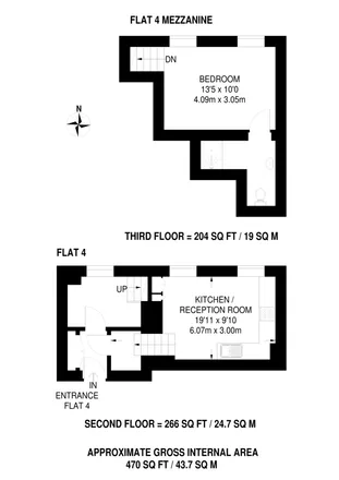 Image 6 - The Town House, 5 Fournier Street, Spitalfields, London, E1 6QE, United Kingdom - Apartment for rent