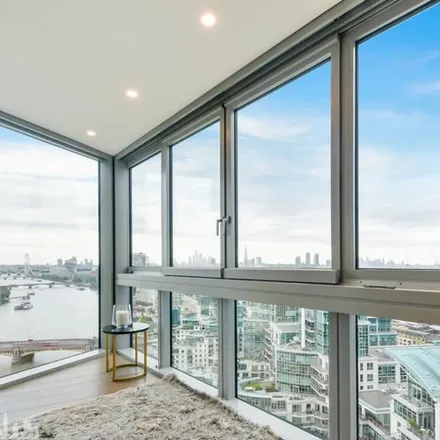 Rent this 2 bed apartment on Saint George Wharf Tower in 1 Nine Elms Lane, London
