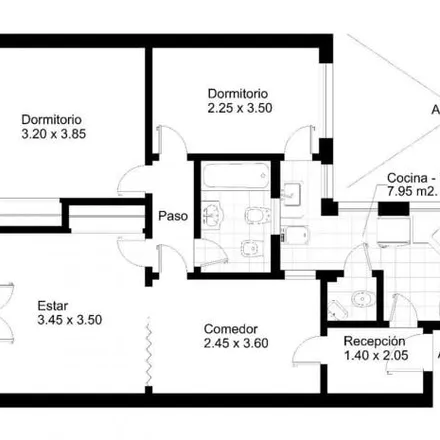 Buy this 2 bed apartment on Moreno in Bernardo de Irigoyen, Monserrat