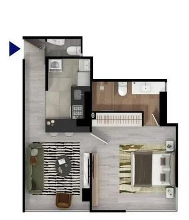 Buy this 1 bed apartment on Colegio parroquial San Nolberto in Avenida San Eugenio, La Victoria