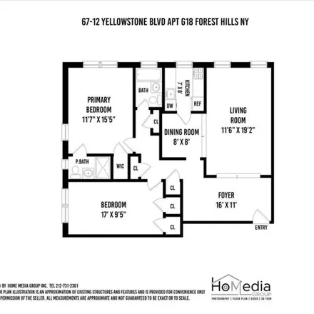 Buy this studio apartment on 67-12 Yellowstone Boulevard in New York, NY 11375