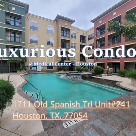 Buy this 2 bed condo on Hampton Inn & Suites Houston Medical Center NRG Park in 1715 Old Spanish Trail, Houston