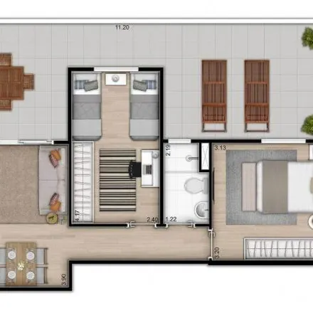 Buy this 2 bed apartment on Rua Marabá in Vila Anita, Poá - SP